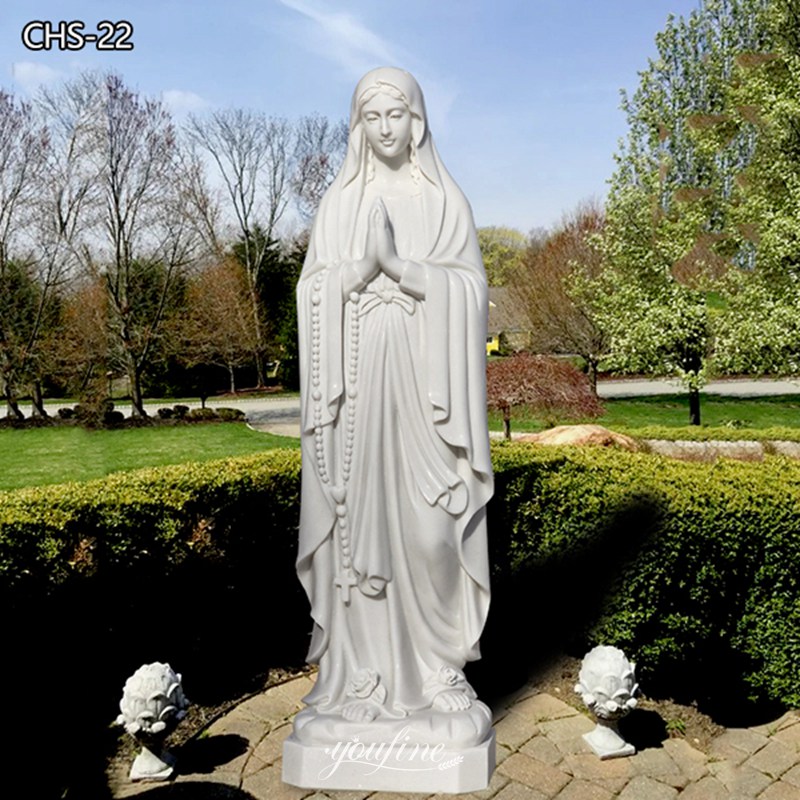 Life Size Virgin Mary Marble Statues