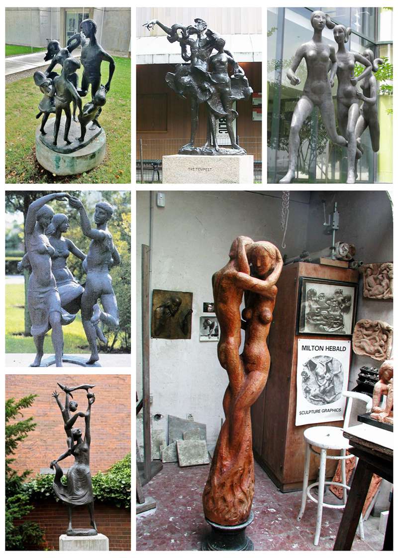 Milton Hebald Bronze sculpture