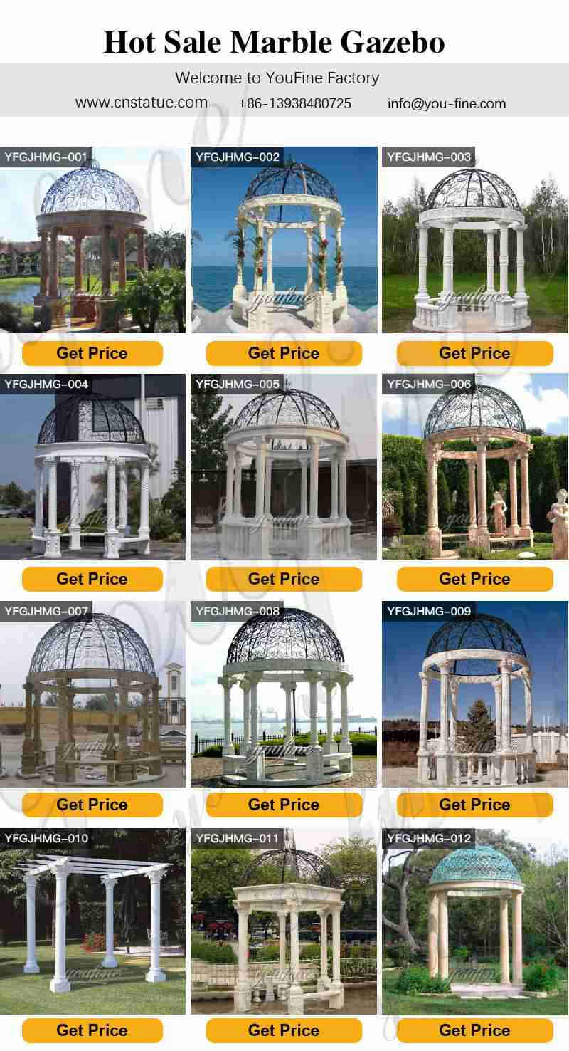 Outdoor Marble Gazebo for sale