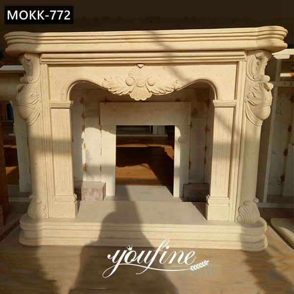 Home Decoration French Marble Fireplace surround for Sale MOKK-772