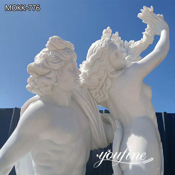Famous Life Size Apollo and Daphne Marble Garden Statue