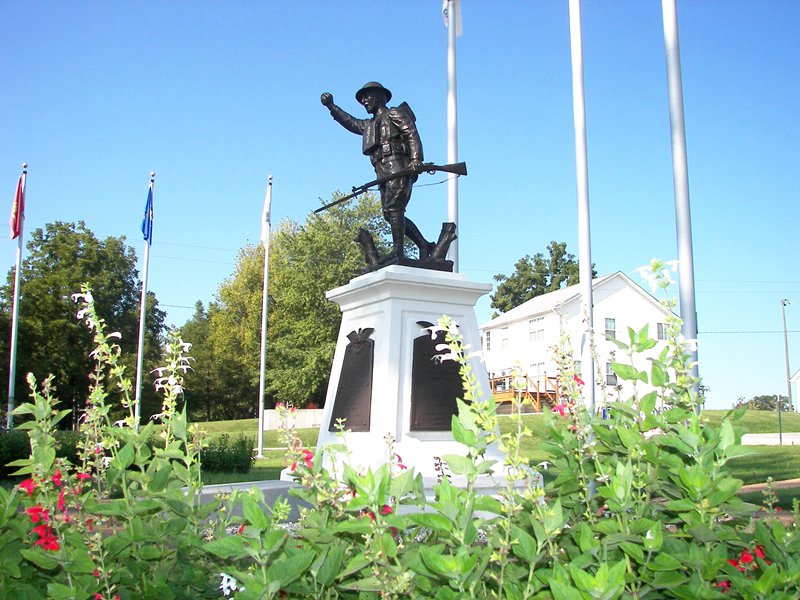 Highbridge Doughboy statue