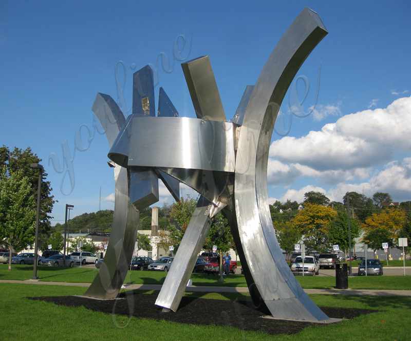 Large Outdoor Metal Sculpture Stainless Steel Sculpture Factory