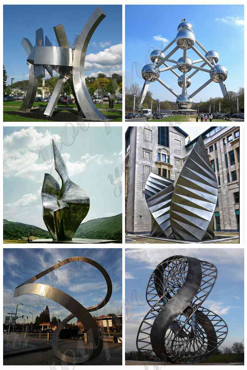 Large Stainless Steel Sculpture for Sale for Garden Decor