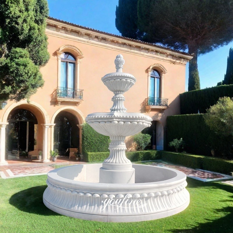 Marble Arch Fountains With pearl design