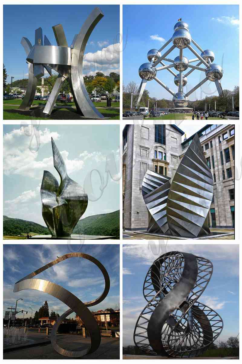 Modern Large Outdoor Metal Sculpture Factory