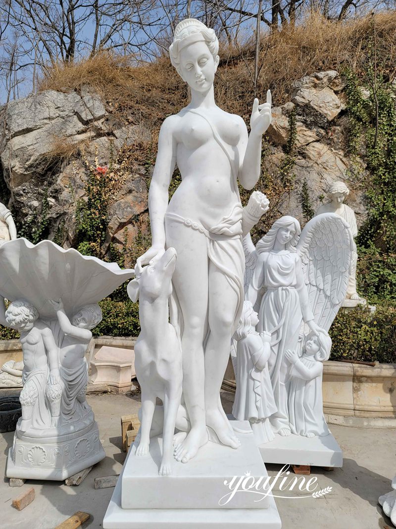 life size Marble Goddess Diana Statue
