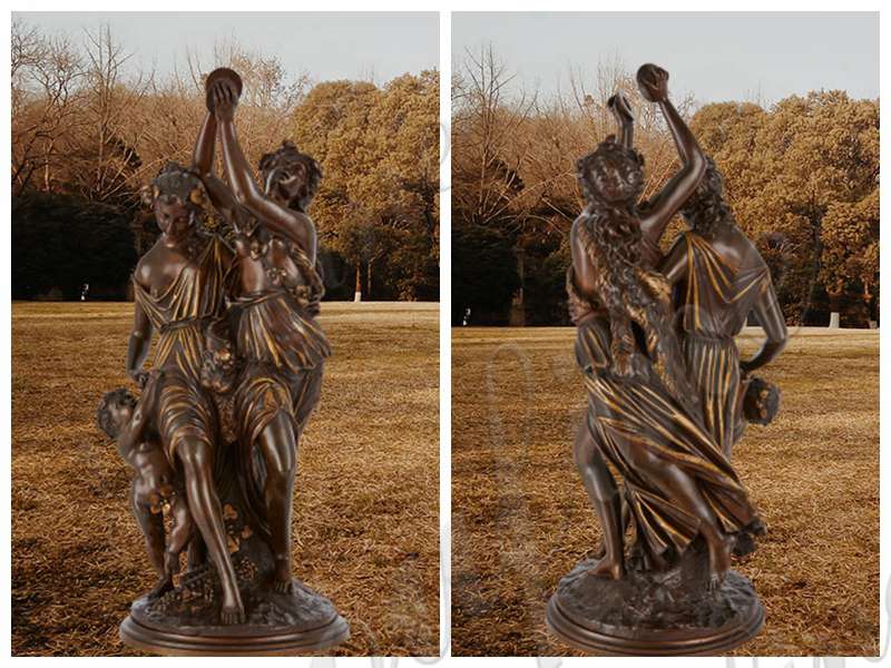 outdoor bronze statue