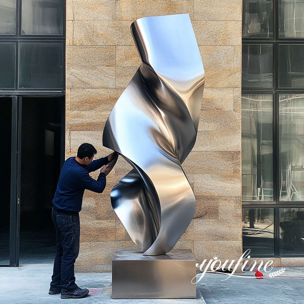 stainless steel sculpture maintenance