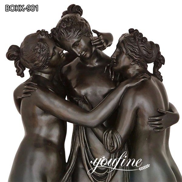 the Three Graces Bronze Sculpture