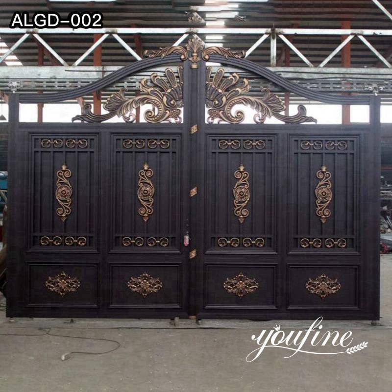 Decorative Casting Aluminum Gate Accessories and Fence Design for Sale ALGD-002