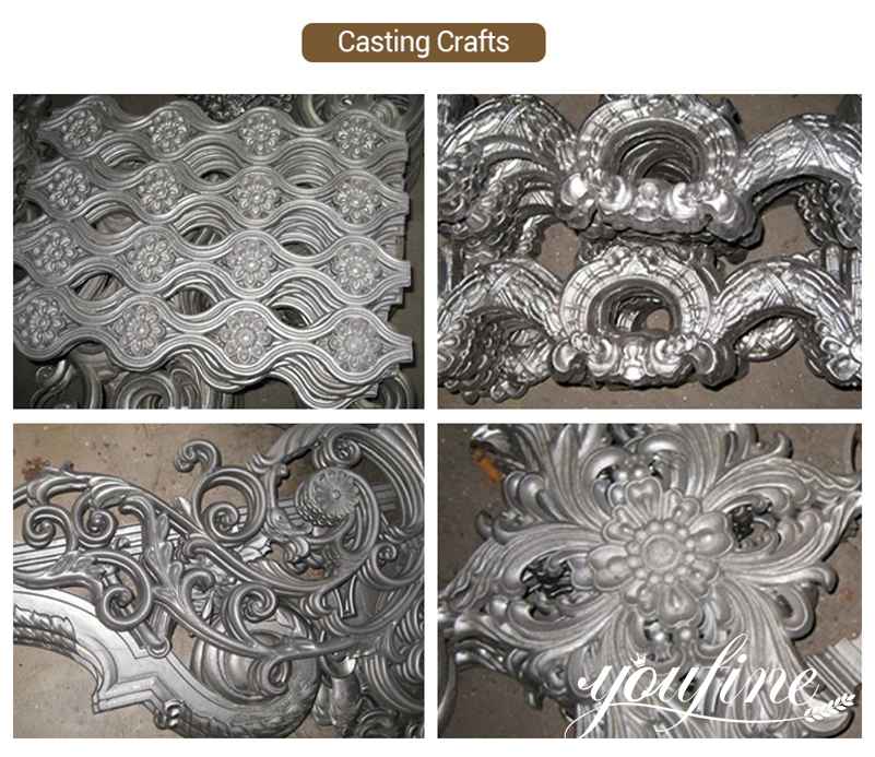 Aluminum Garden Gate Casting crafts