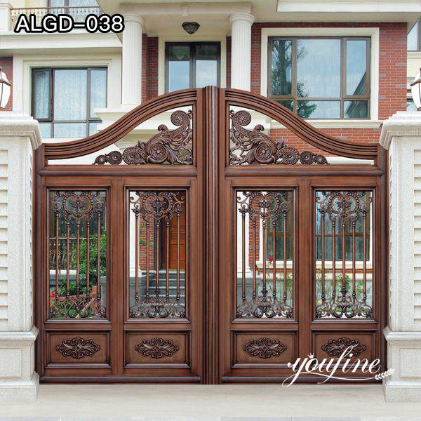 Aluminum Gate Door Garden Decoration for Sale ALGD-038