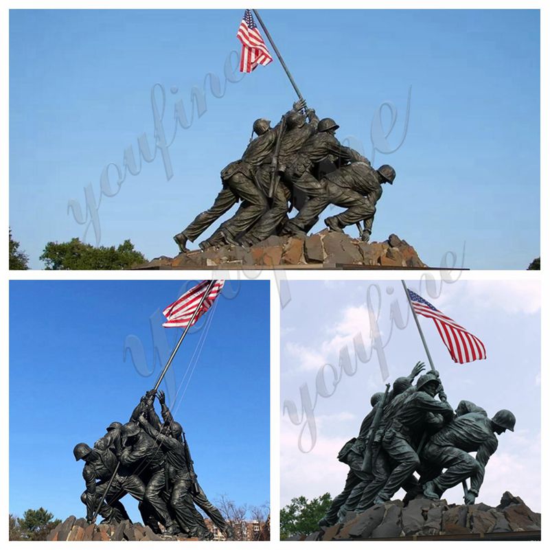 Bronze Military Statues US Marine Corps Memorial