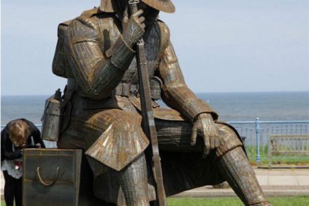 Large Bronze Soldier statue Outdoor Decor for Sale BOKK-397
