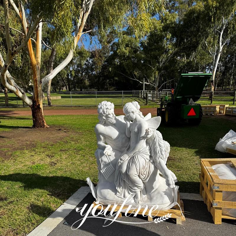 Pan Comforting Psyche Marble Statue feedback