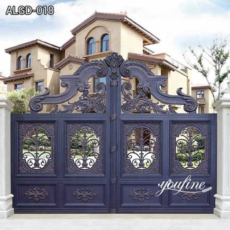 Modern Main Entrance Gate Design Aluminum Gates for Sale ALGD005You