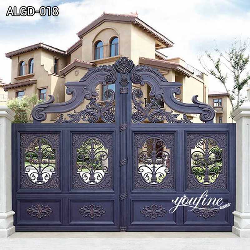 Custom Made Aluminium Gate Door Aluminium Gate Fabrication ALGD-018