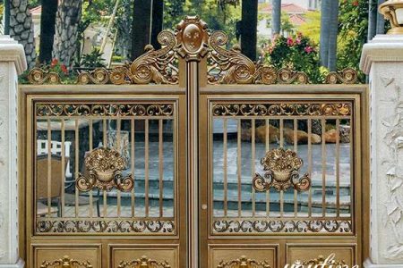 Customized Aluminum Gate Fence for Home Factory Supply ALGD-014