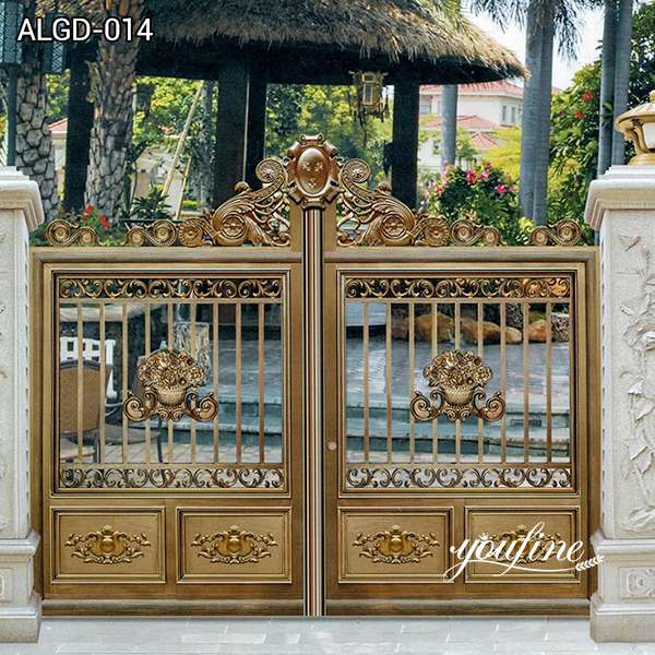 Customized Aluminum Gate Fence for Home Factory Supply ALGD-014