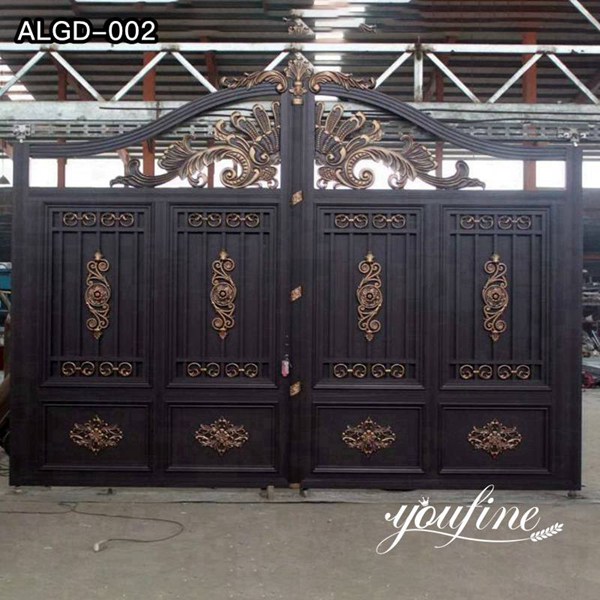 Decorative Casting Aluminum Gate Accessories and Fence Design for Sale ALGD-002