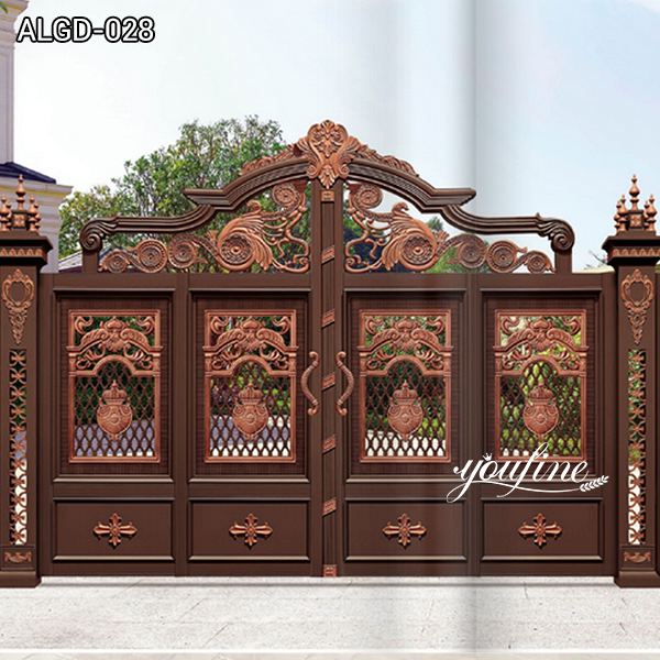 Delicate Aluminium Gate and door Factory for Sale ALGD-028