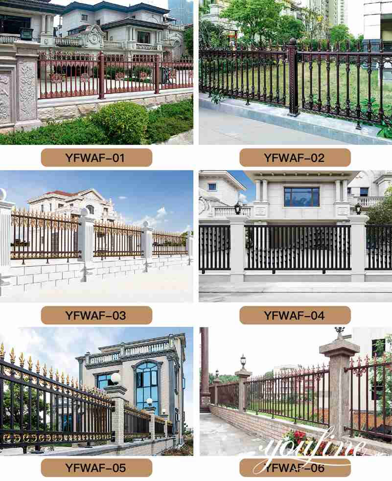 Entrance Decor Beautiful Aluminum Driveway Gate Door