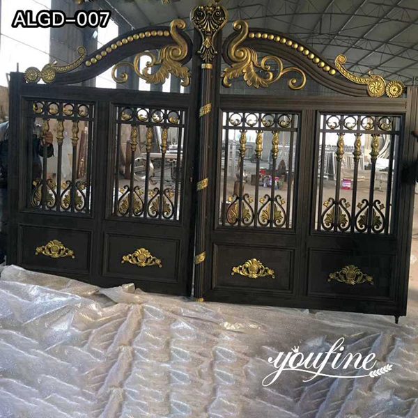 European Style Aluminium Gate for Courtyard Supplier ALGD-007