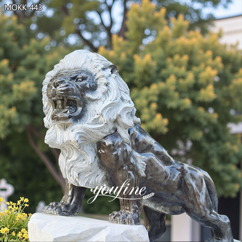Western Lion Sculpture