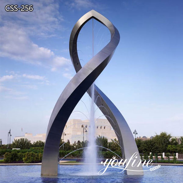 Garden Metal Water Fountain Sculpture