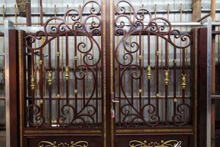High-Quality Customized Aluminum Fence Door Gate for Sale ALGD-006