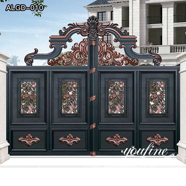 Hot Sale Quality Aluminum Fence Gate Design ALGD-010
