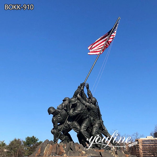 Large Bronze Military Statues US Marine Corps Memorial for Sale BOKK-910