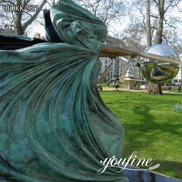 Large The Force of Nature Bronze Sculpture for Sale