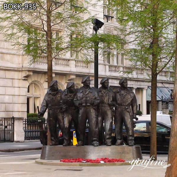 Life Size Bronze Soldier Statue Royal Tank Regiment Monument BOKK-935