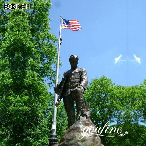 Life Size Bronze Soldier Statue for Sale for Memorial Park Decor