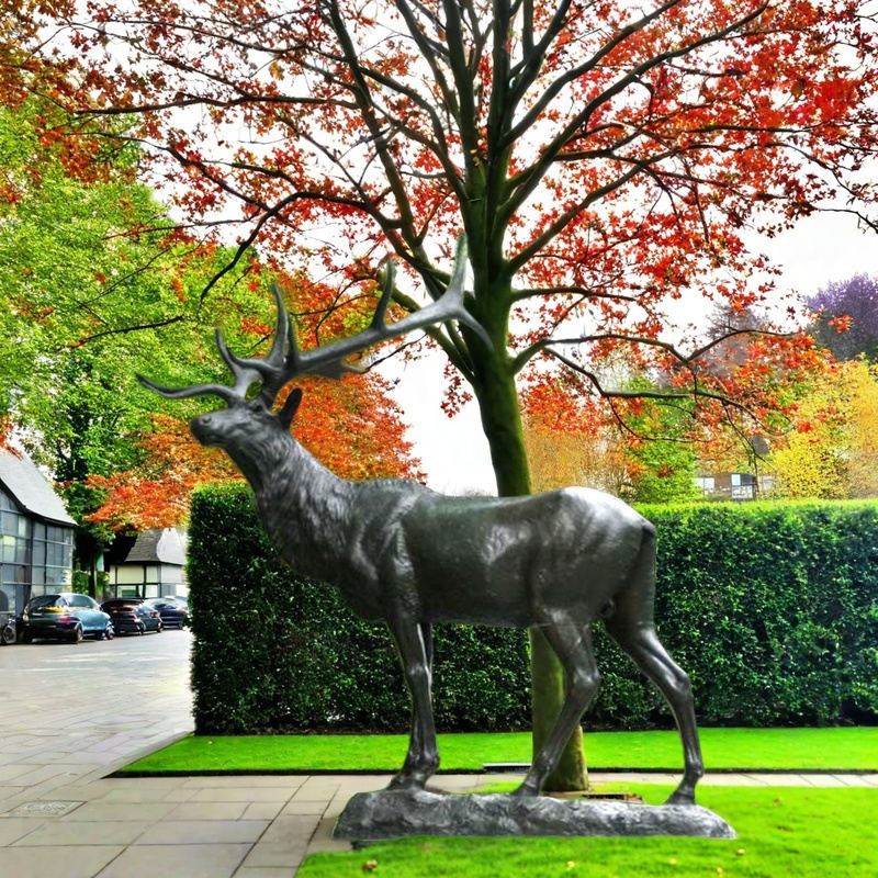 Life Size Elk Statue for Sale