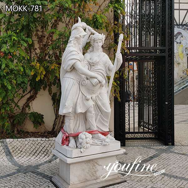 Life Size Figure Marble Garden Statue for Sale