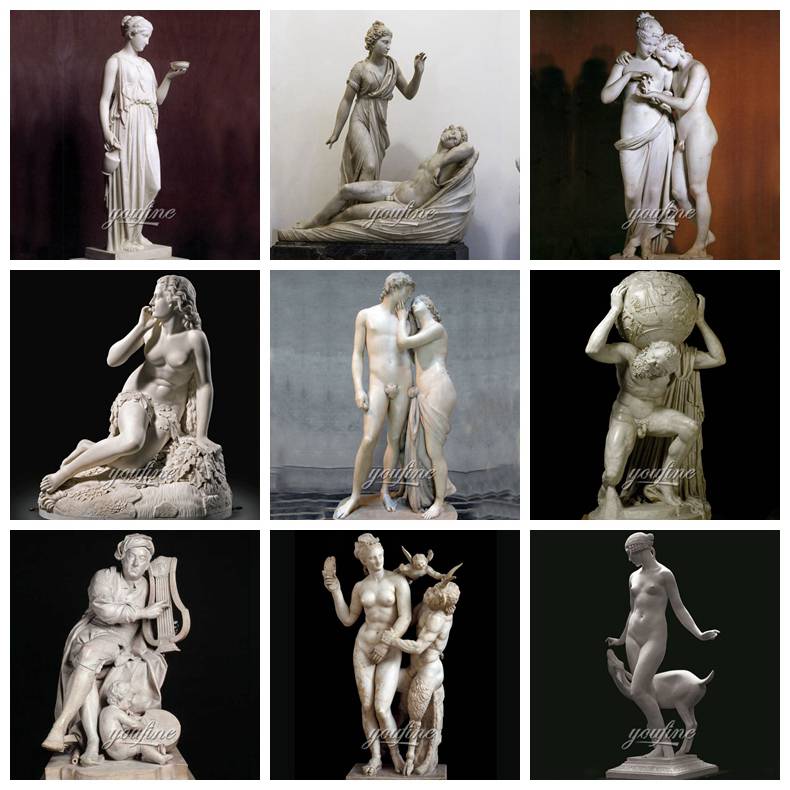 Life Size Parian Greek Lady Marble Statue for Garden for Sale