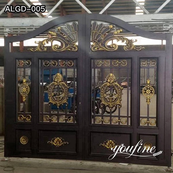 Modern Main Entrance Gate Design Aluminum Gates for Sale ALGD-005