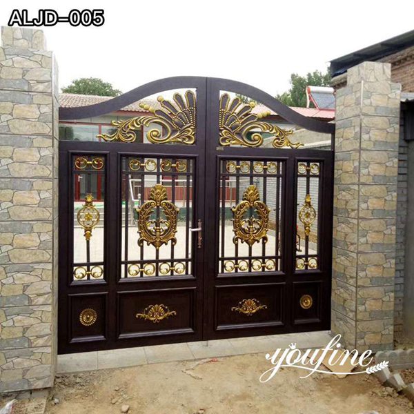 Modern Aluminum Gate Main Entrance Design for Sale ALGD-005