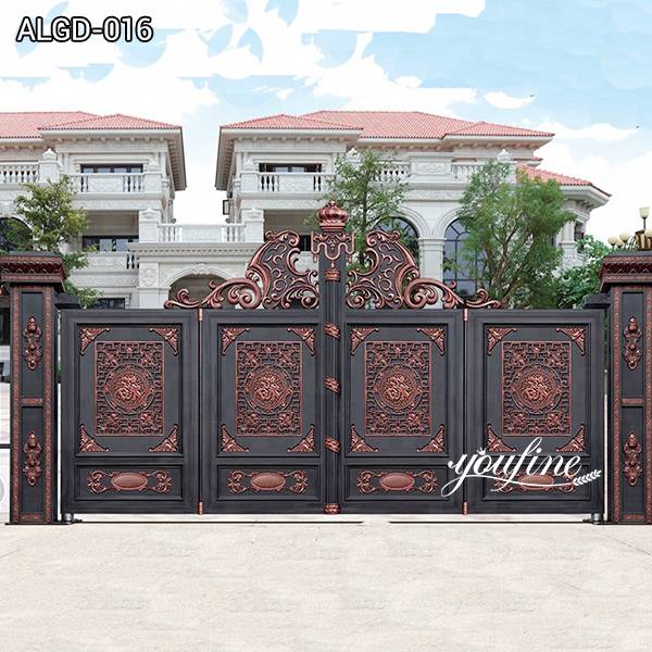 Outdoor Aluminium Garden Gate for Home Decor