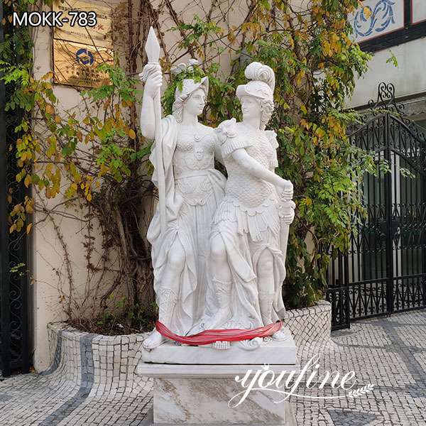 Outdoor Life Size Marble Figure Garden Statues