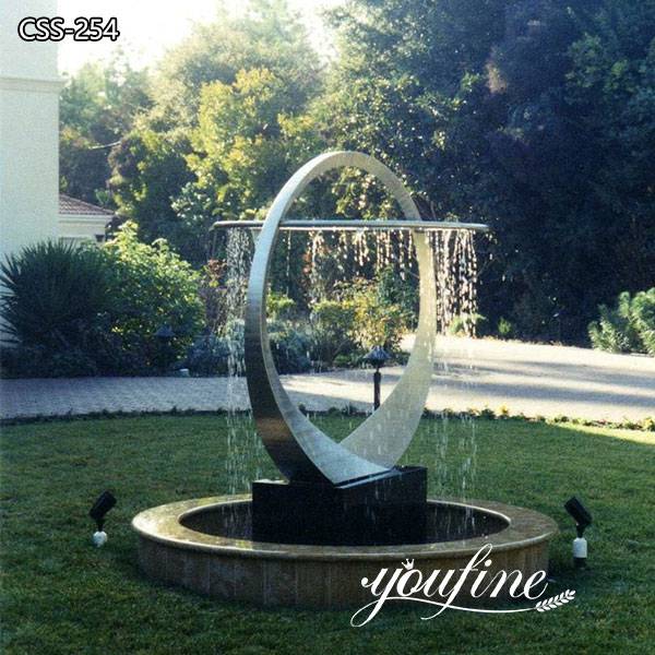 Modern Outdoor Metal Fountain Sculpture for Garden Decor CSS-254