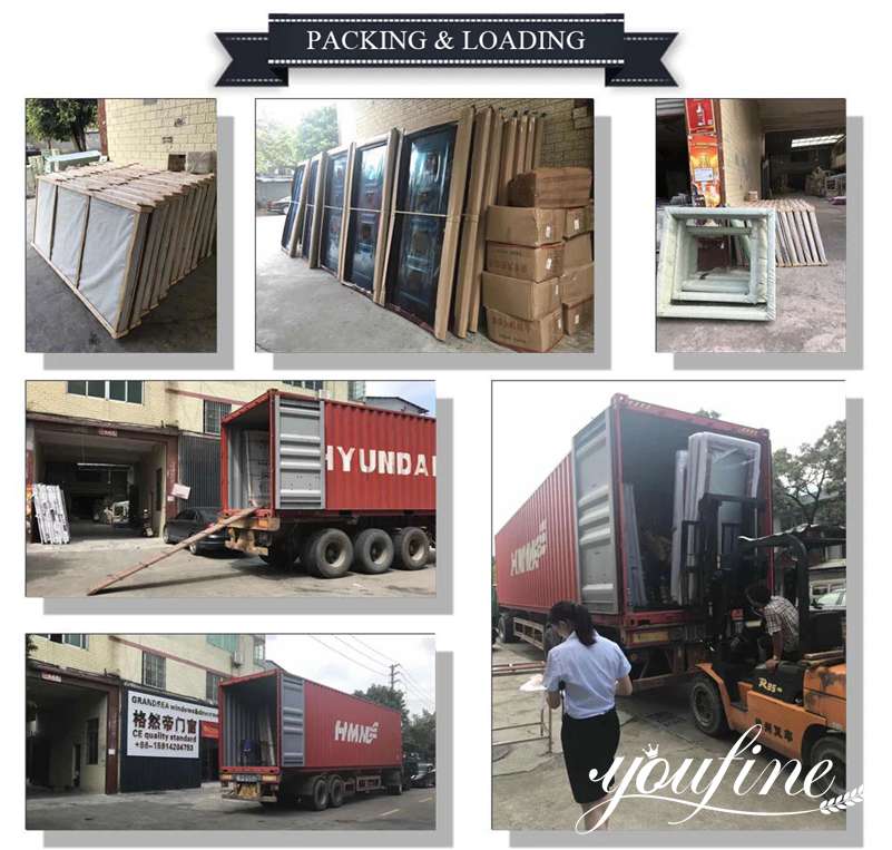 Puerta de jardín de aluminio macizo para exteriores a la venta