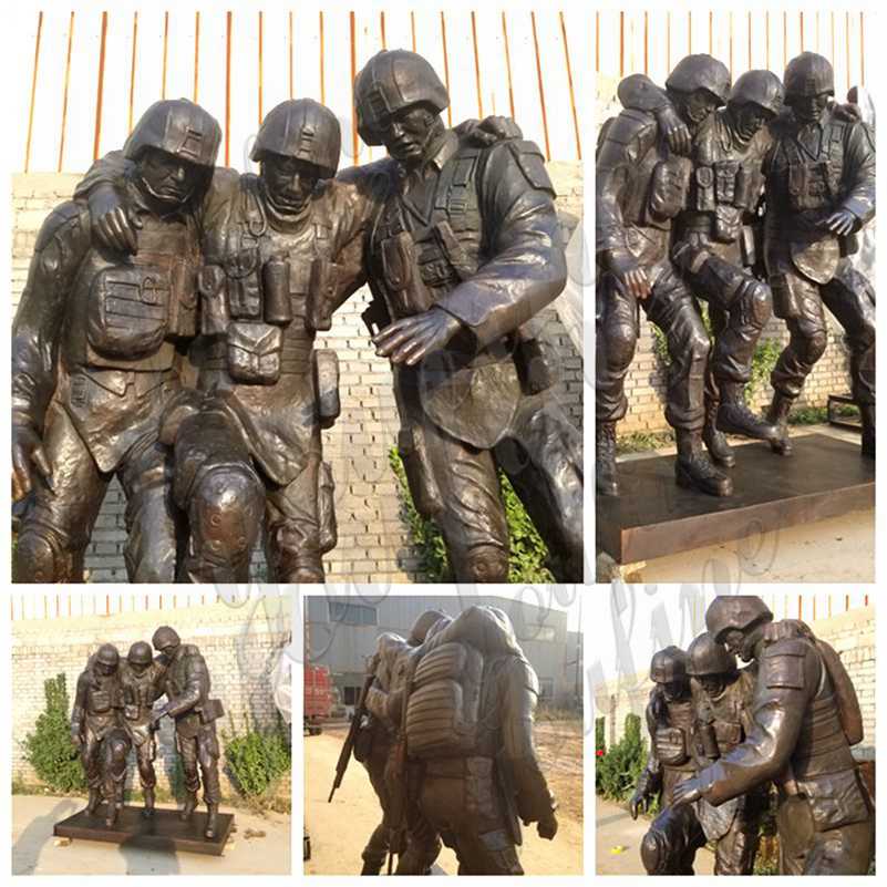 bronze soldier statue for sale