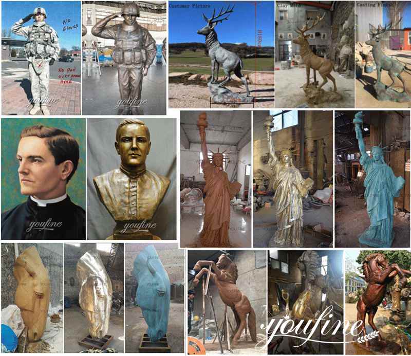 custom bronze sculptures