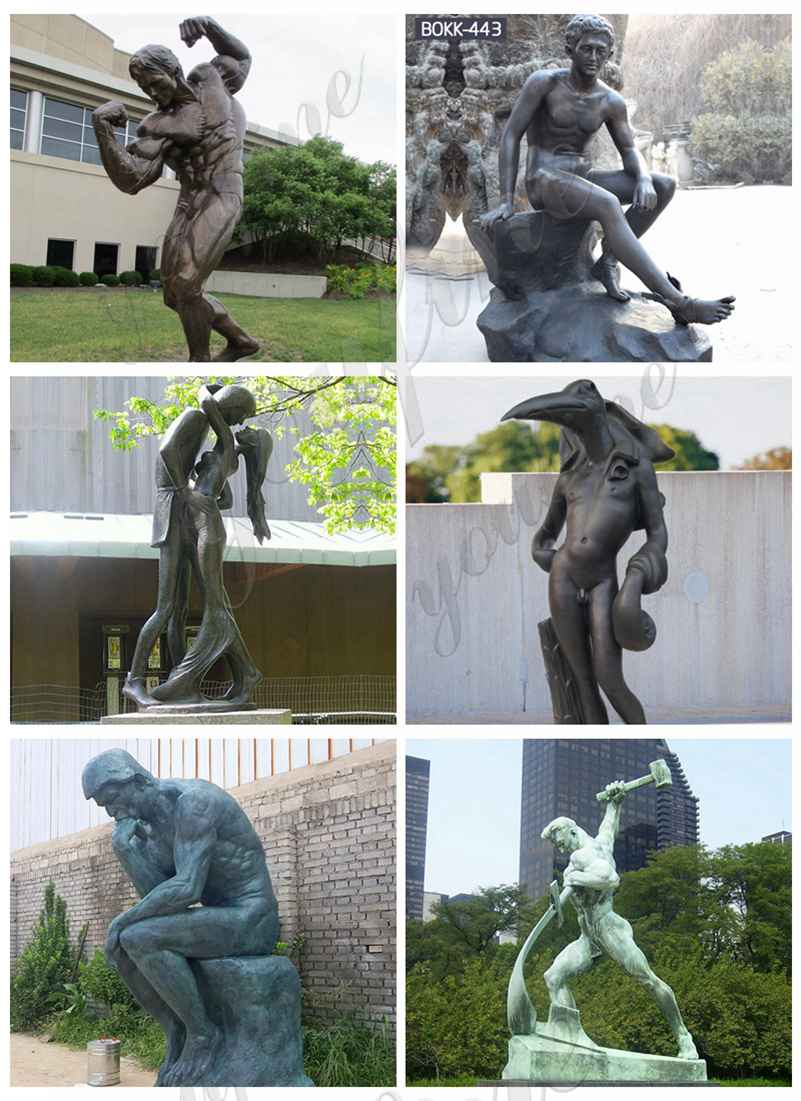 outdoor bronze statue
