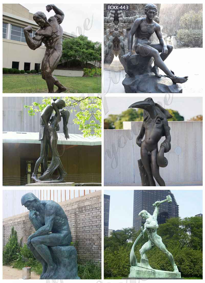 outdoor bronze statue