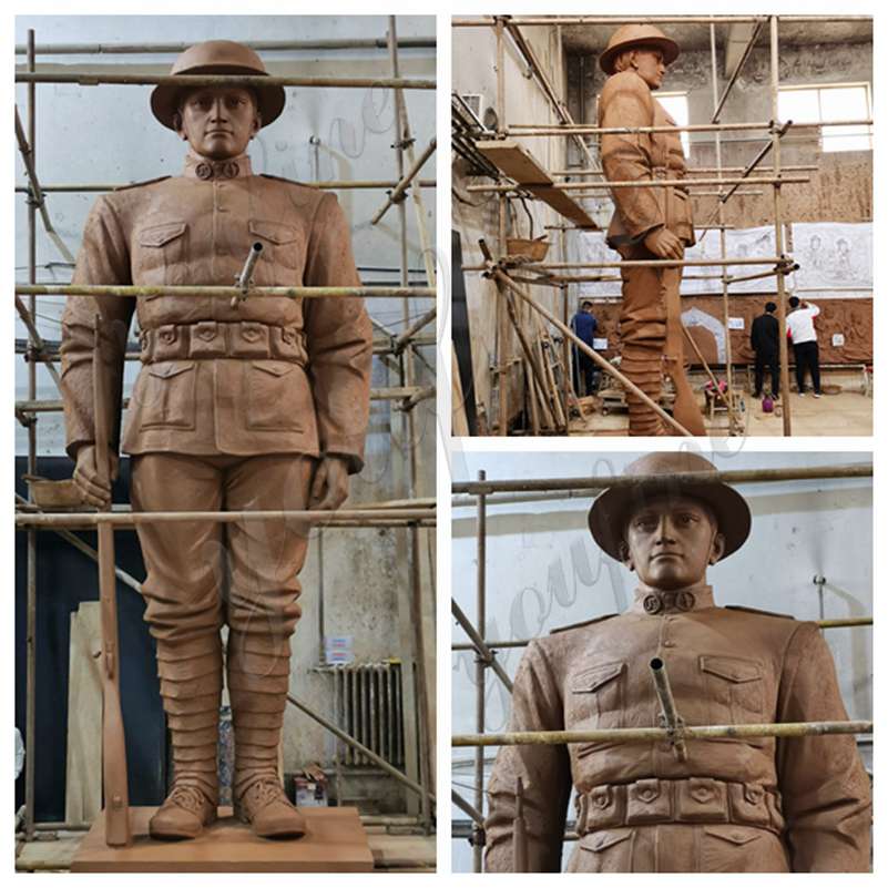 outdoor military statues for sale